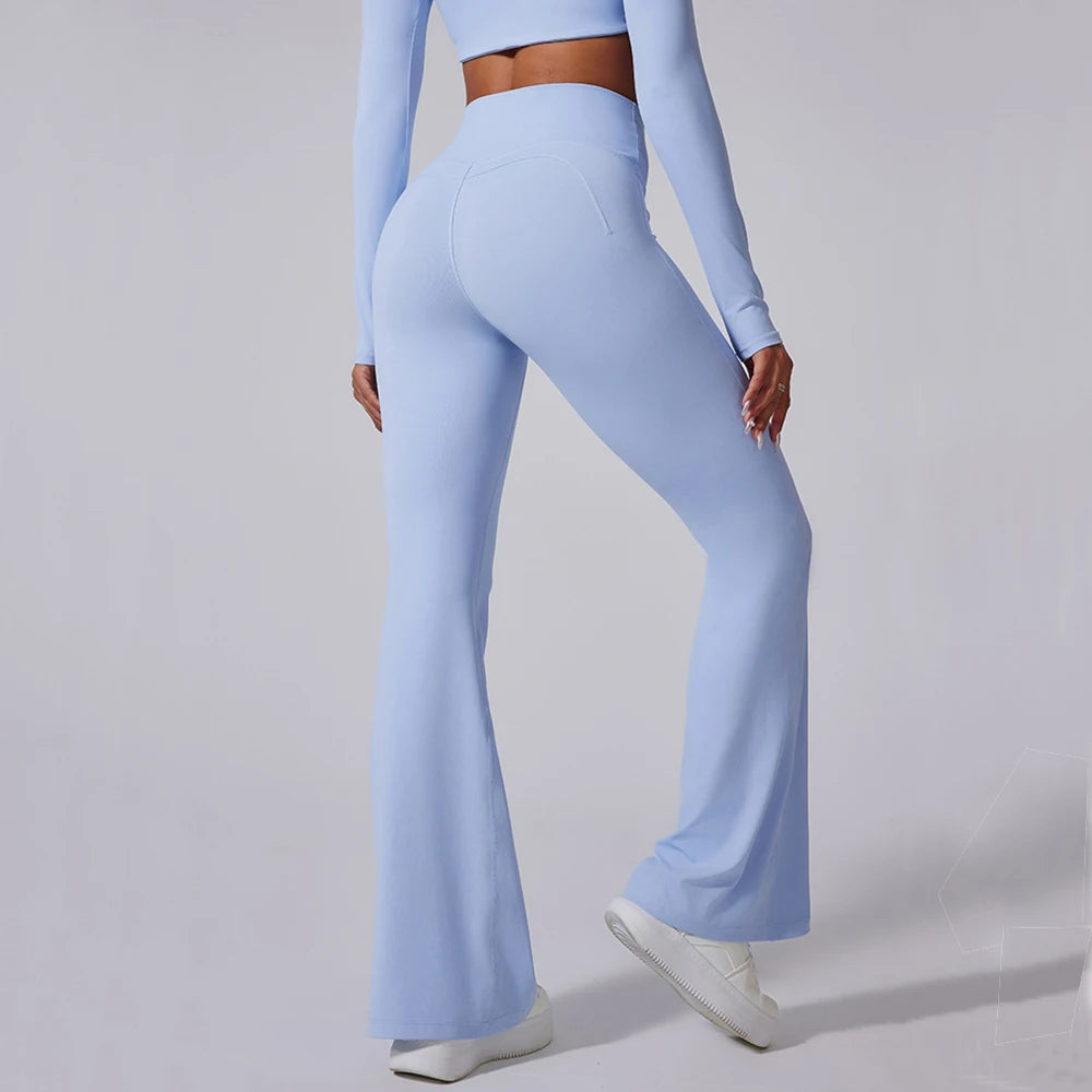 Women Leggings High Waist Wide Pants