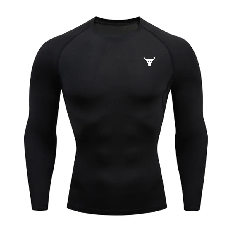 Men Compression Shirt Long Sleeve