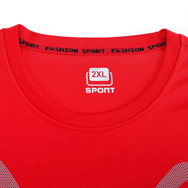 Men Sports Set Oversized Running