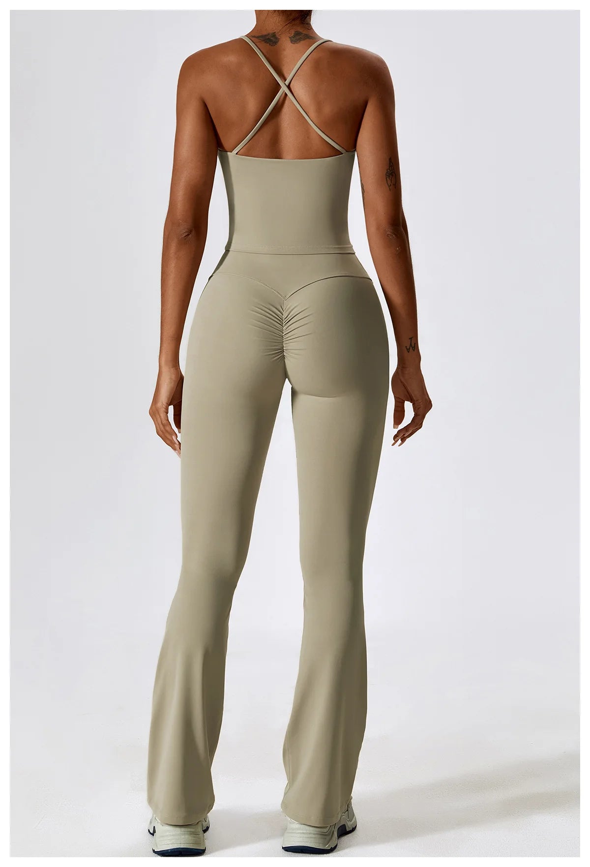 Women Tracksuit Yoga Set Crop Leggings
