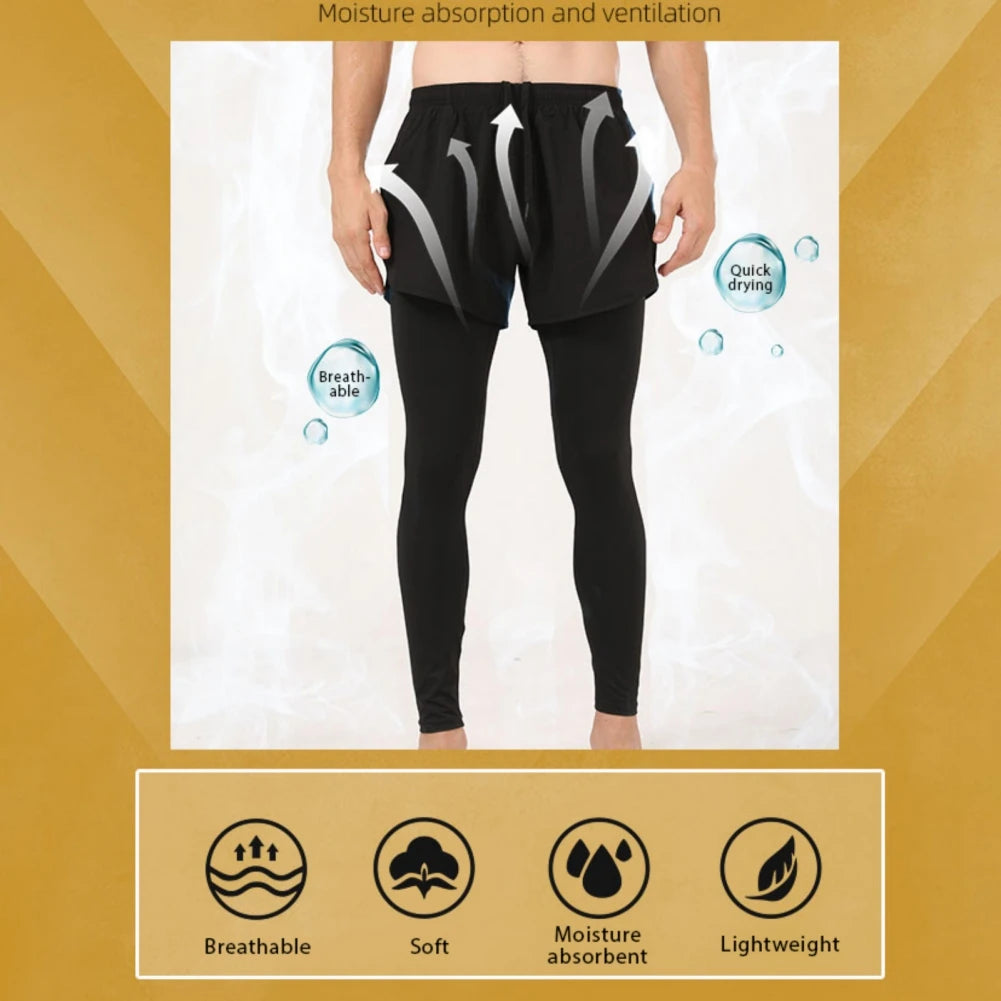 Men Basketball Shorts Tights Pants