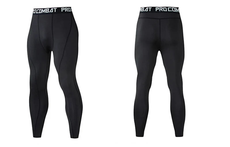 Men Compression Pants Gym Tights