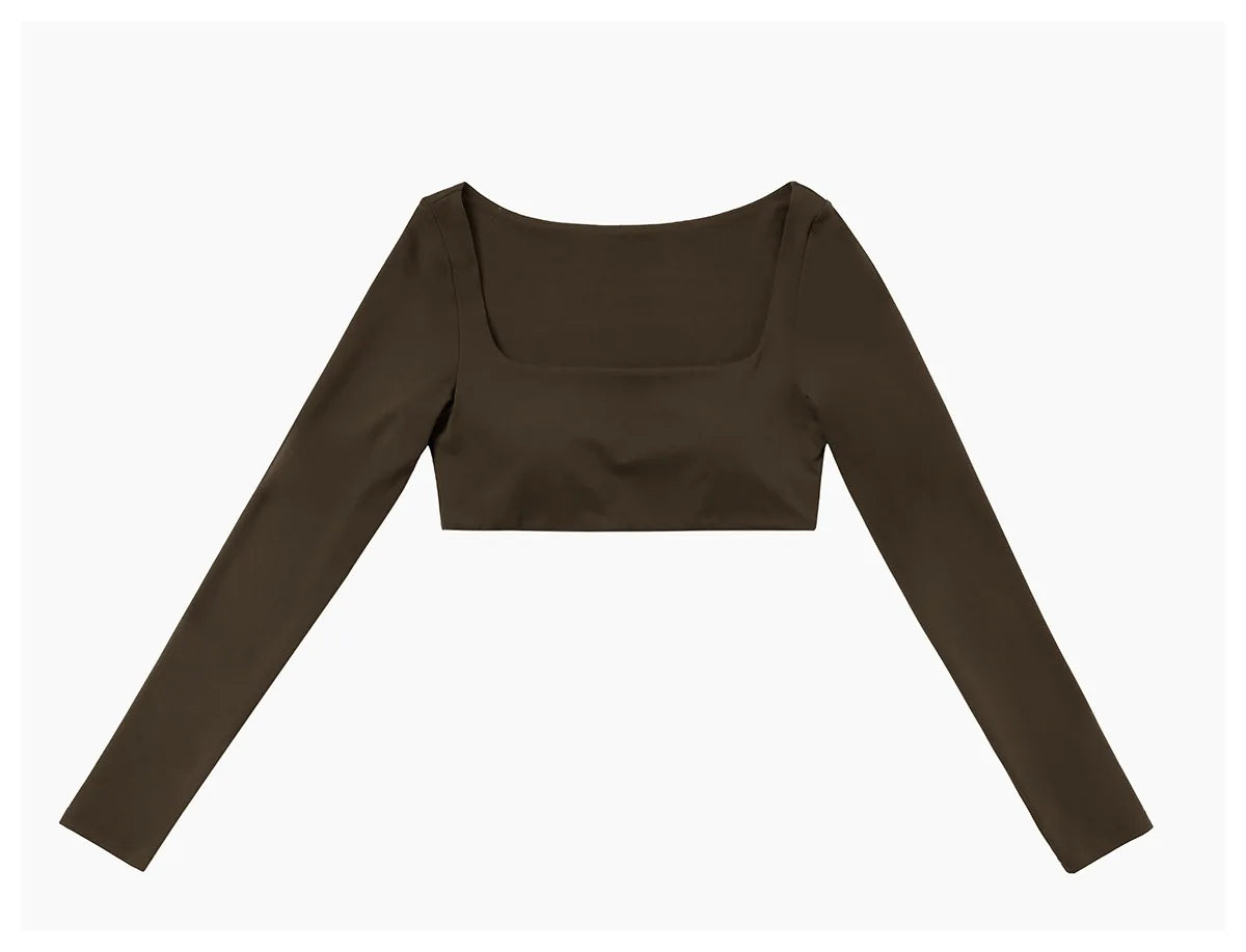 Women Tracksuit Yoga Set Crop Leggings