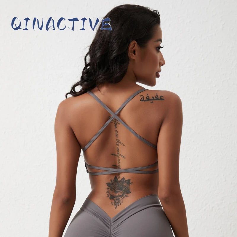 Women Yoga Bra Crop Tank
