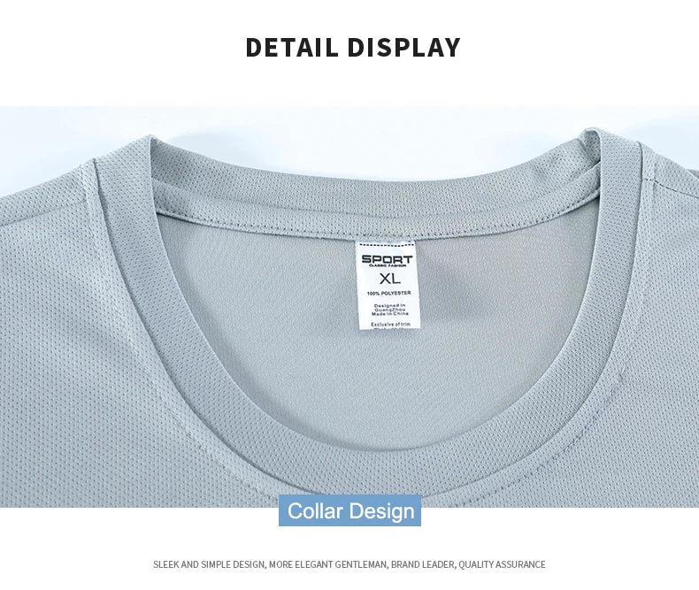 Men Sports Set Shirt Shorts Summer