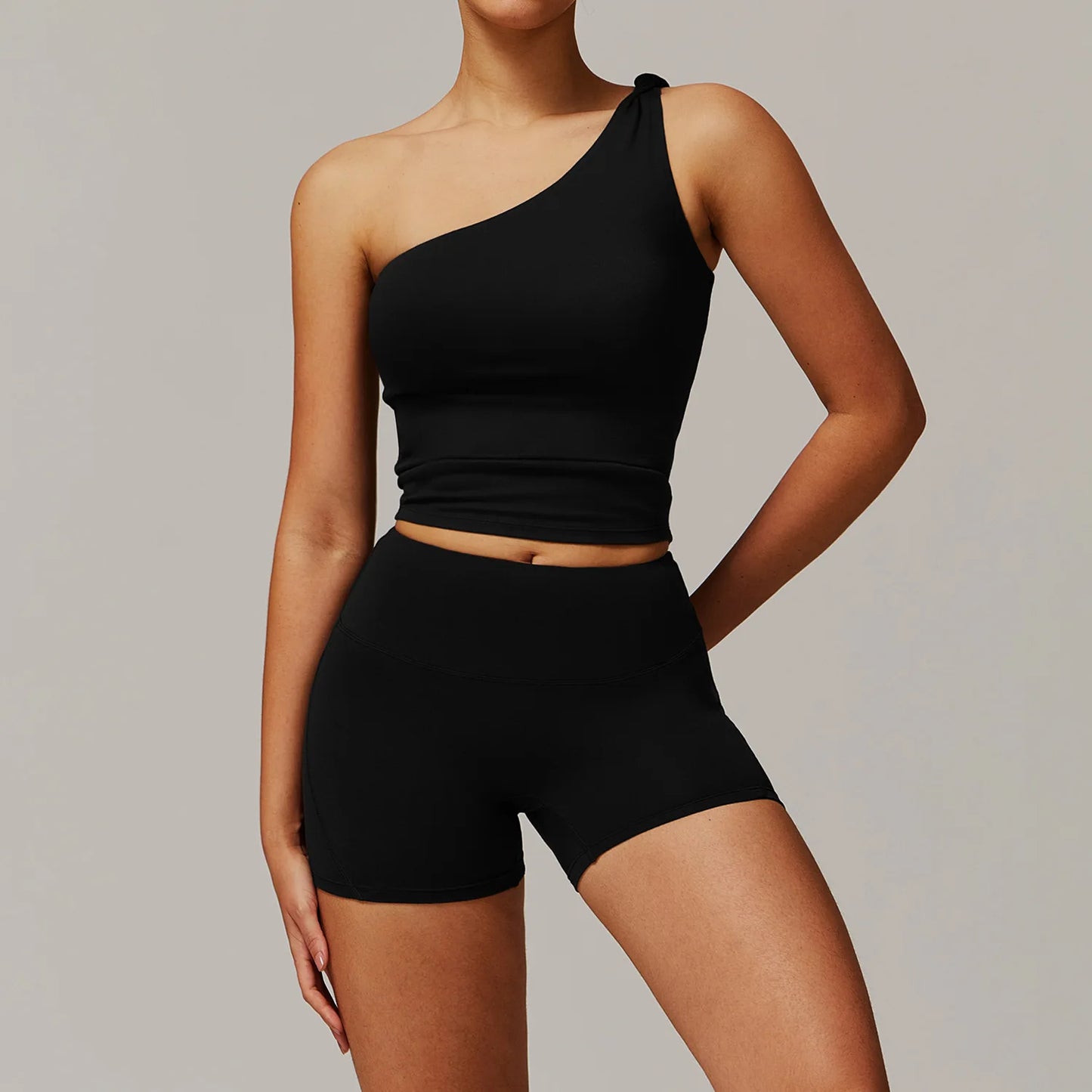 Women Yoga Set Long Sleeve Bell Pants