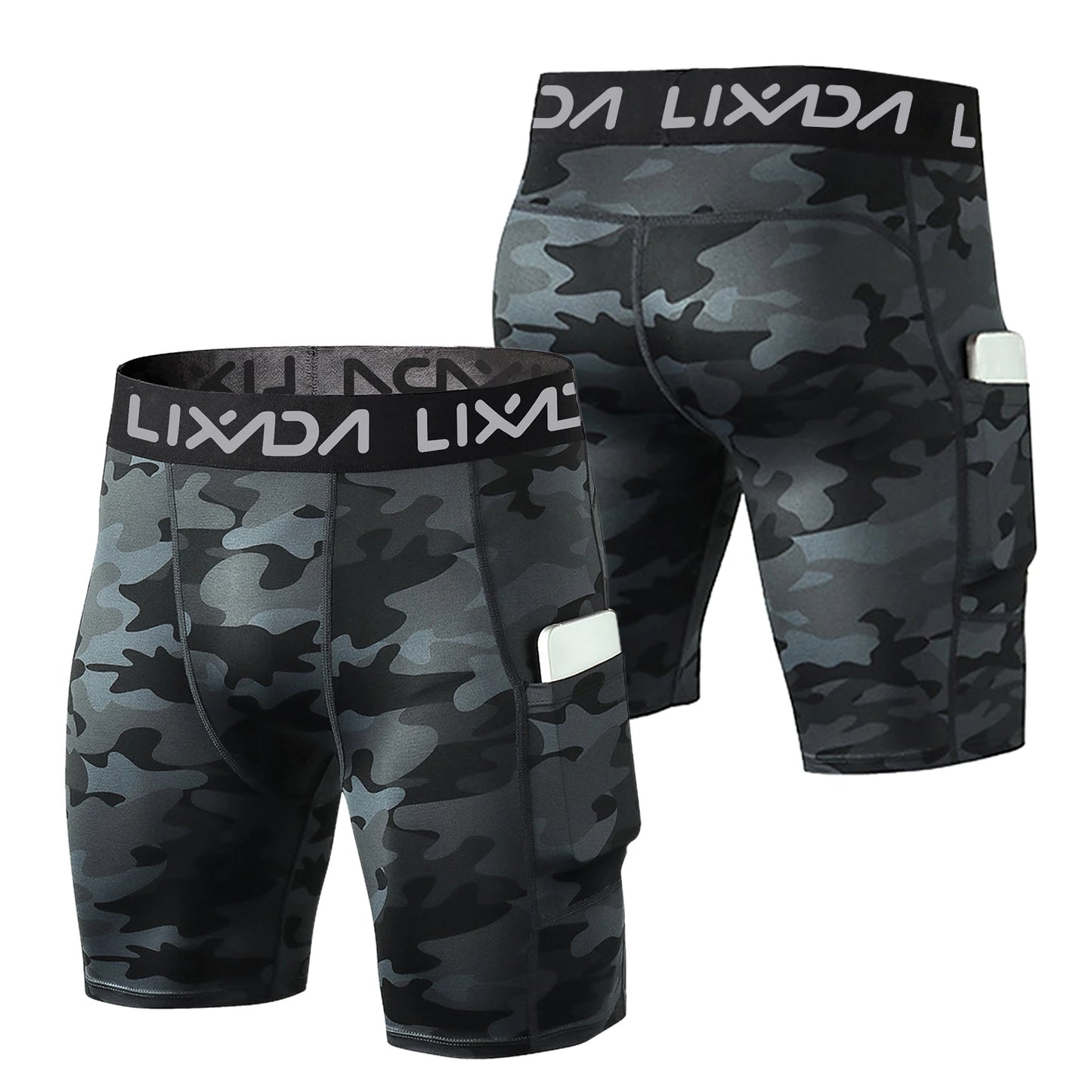 Men Sports Shorts Workout 3 Pack
