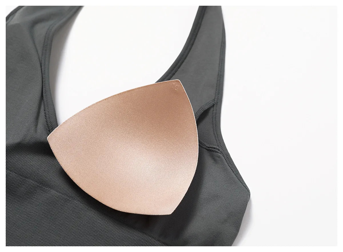 Women Sports Bra Hanging Neck Push Up