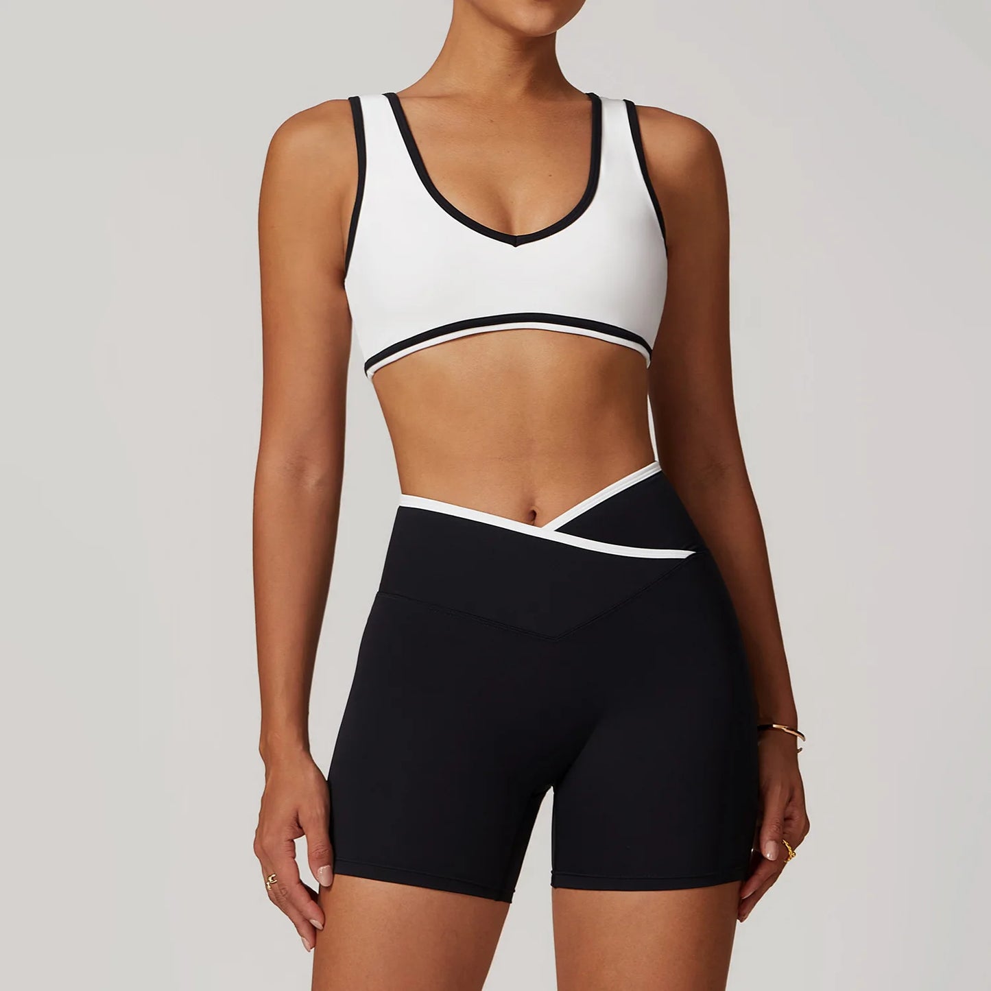 Women Yoga Set Tracksuit Vest Leggings