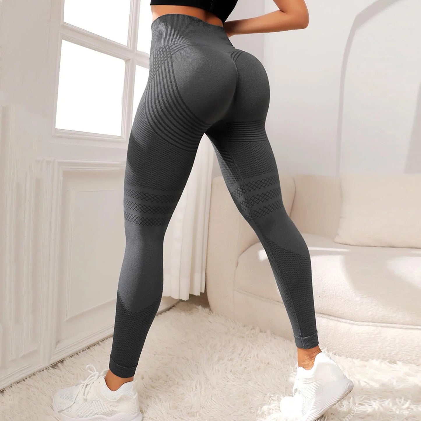 Women Yoga Pants Seamless Hip Lift