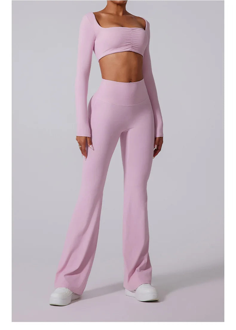 Women Leggings High Waist Wide Pants