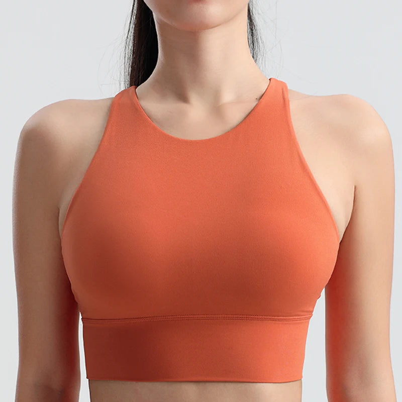 Women Sports Bra High Impact Shockproof