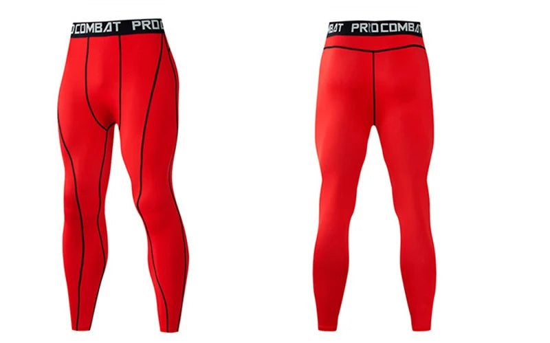 Men Compression Pants Gym Tights