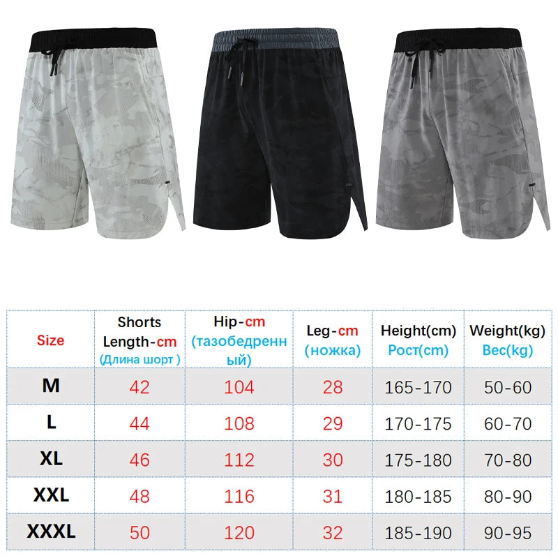 Men Fitness Shorts Quick Dry