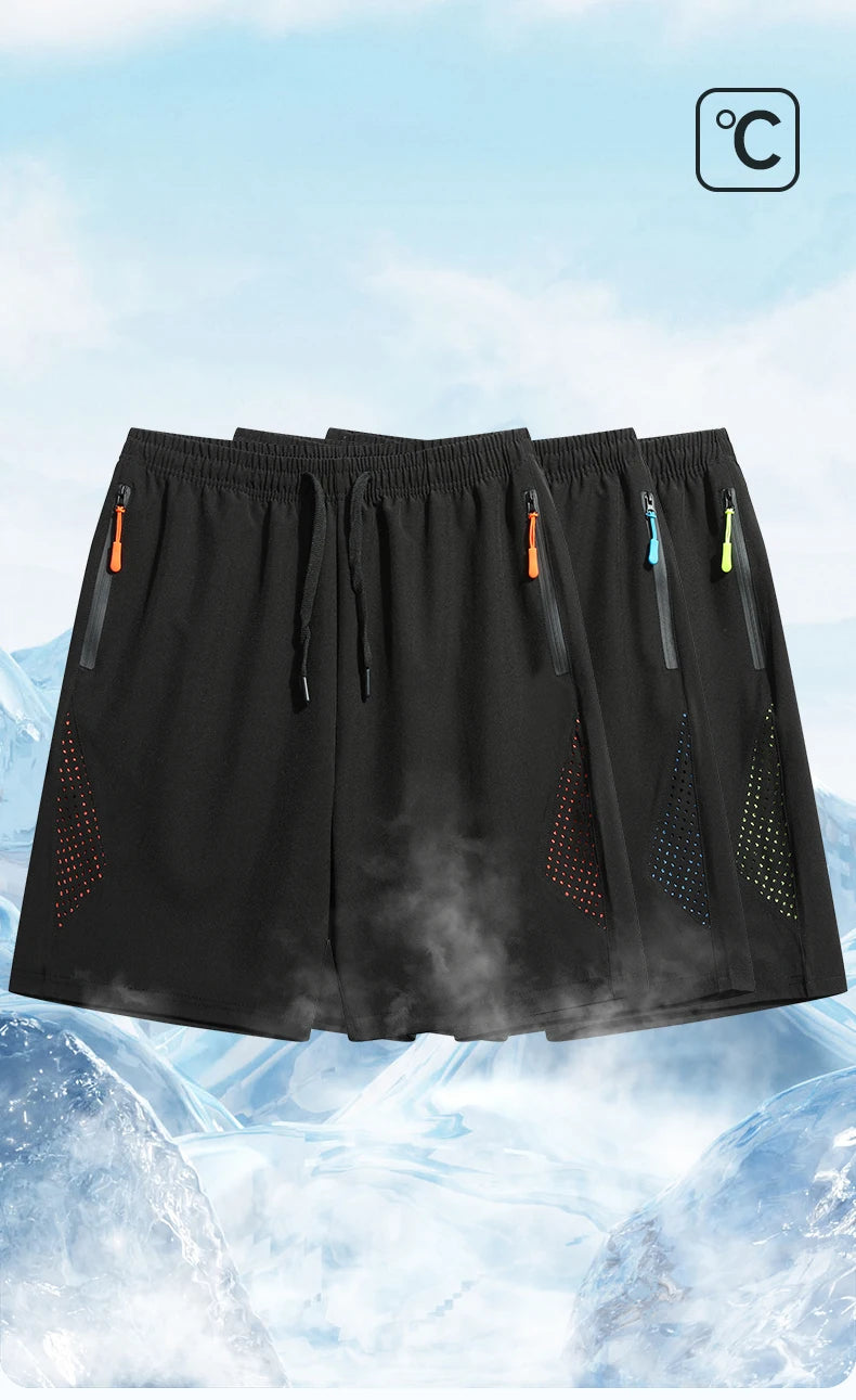 Men Running Shorts Gym Track