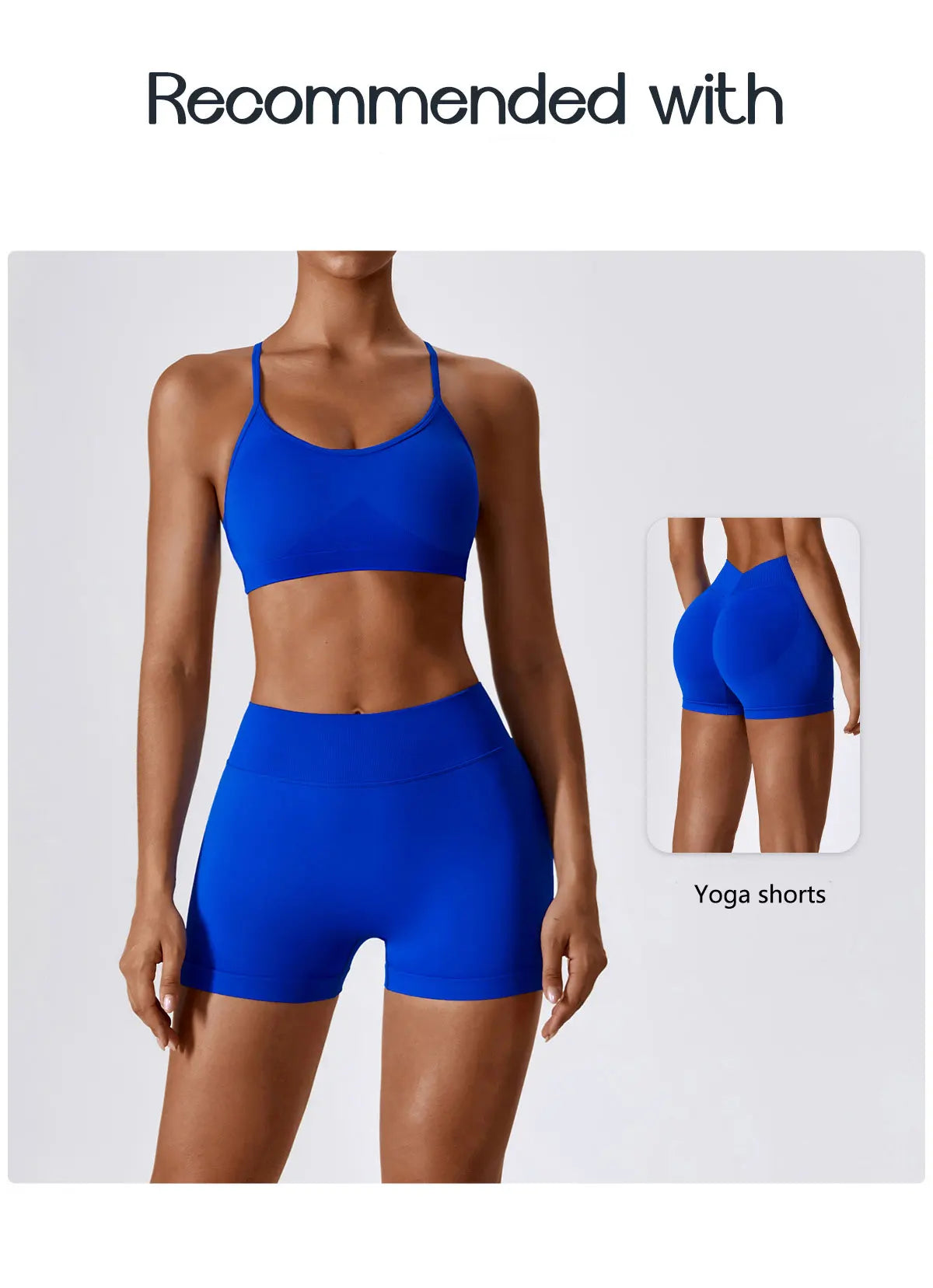 Women Sports Bra Cross Strap