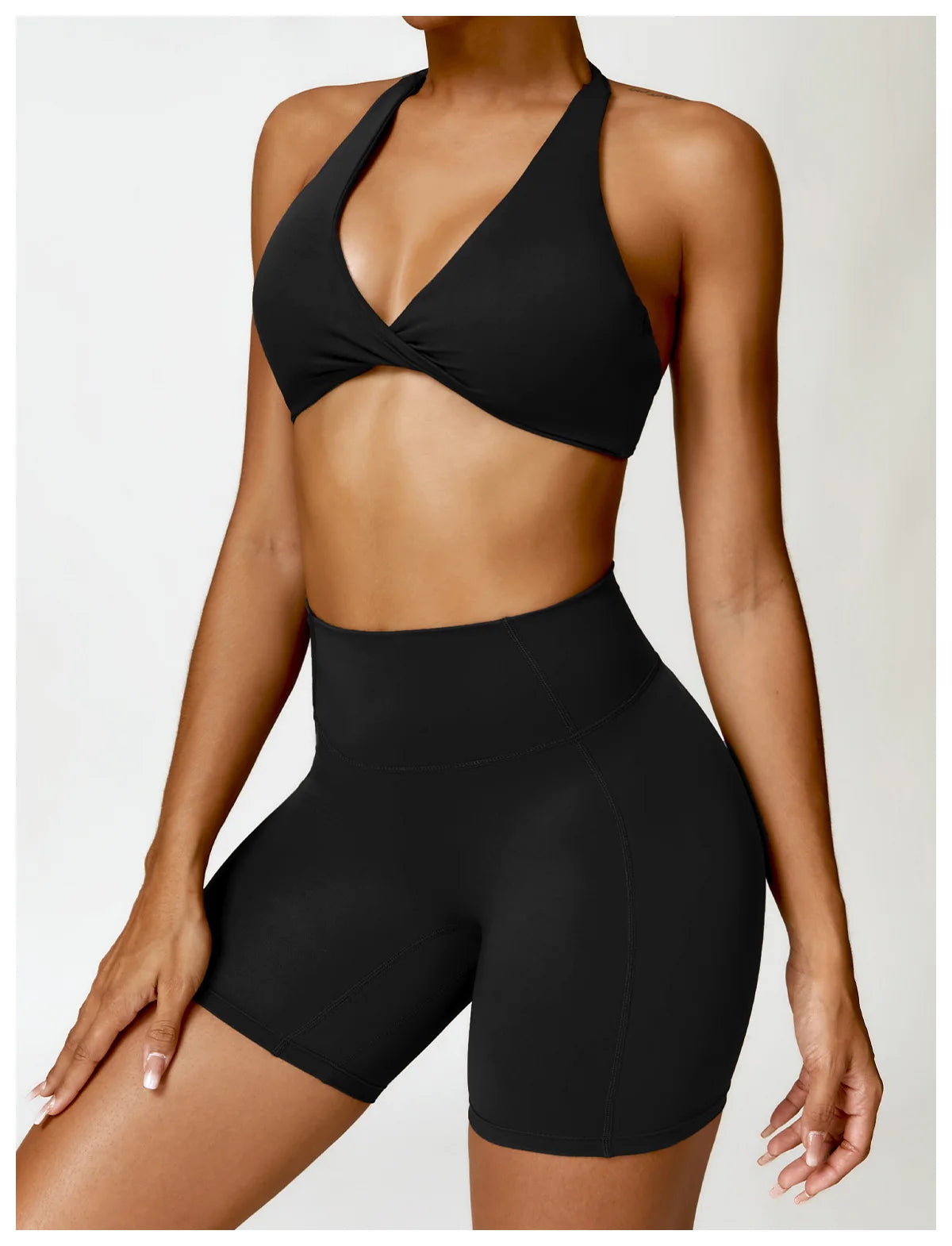 Women Sports Bra Halter Push Up