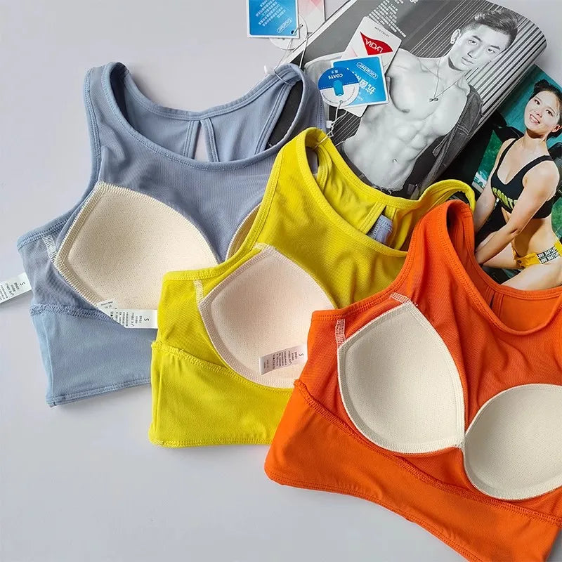 Women Sports Bra One Piece Quick Dry