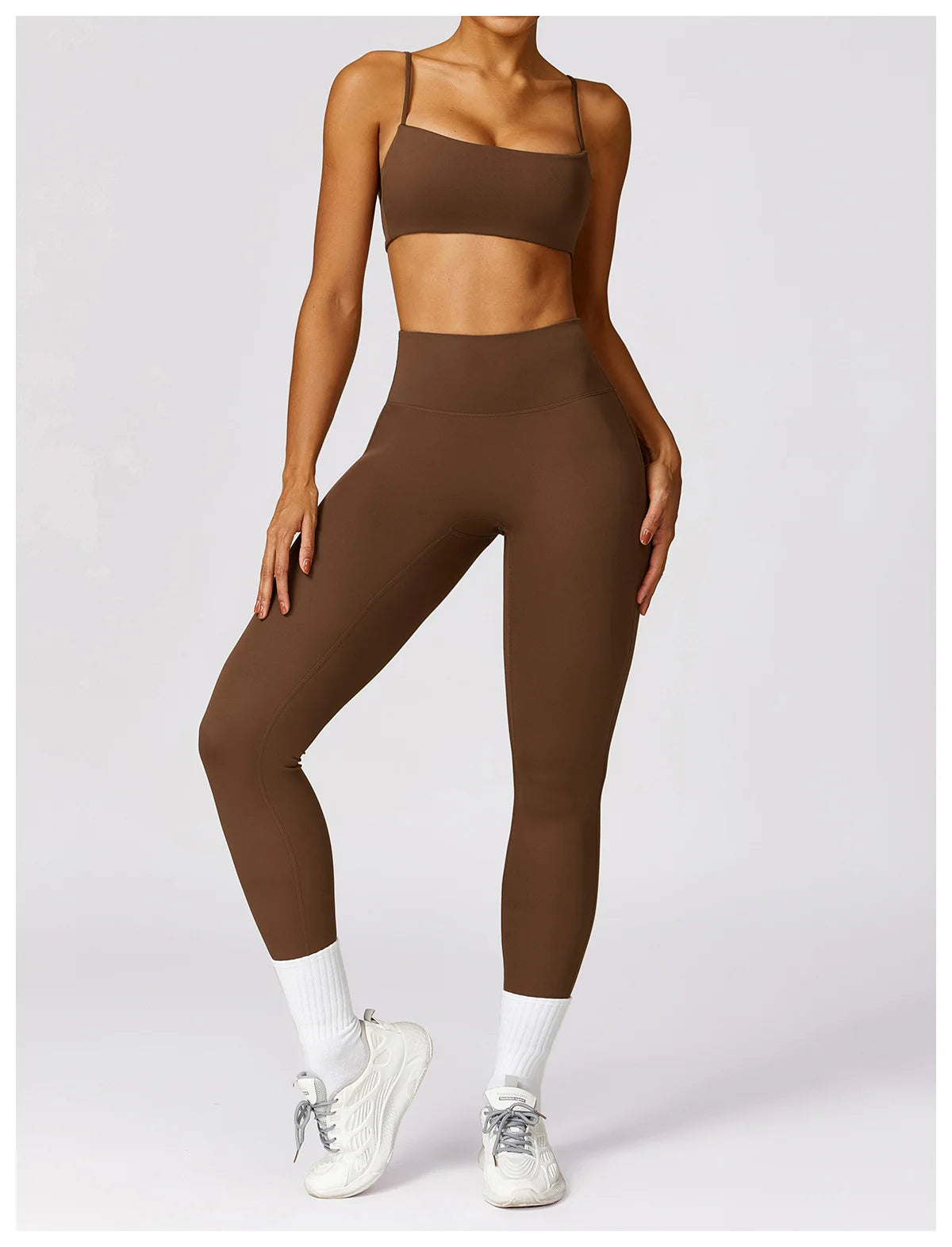 Women Yoga Set Beauty Back Bra Leggings