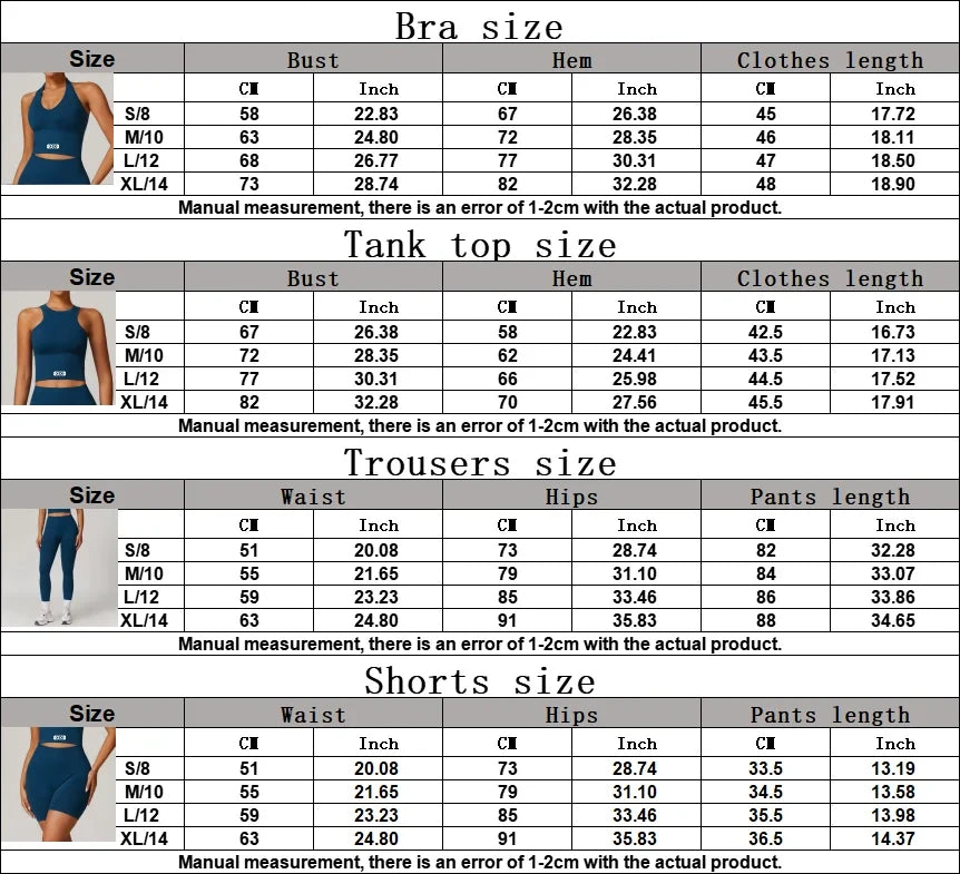 Women Yoga Set Seamless Backless