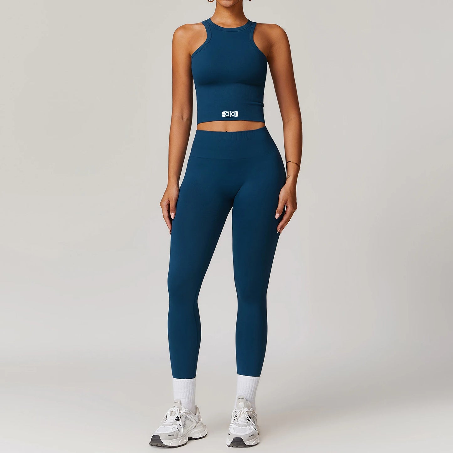Women Yoga Set Seamless Backless