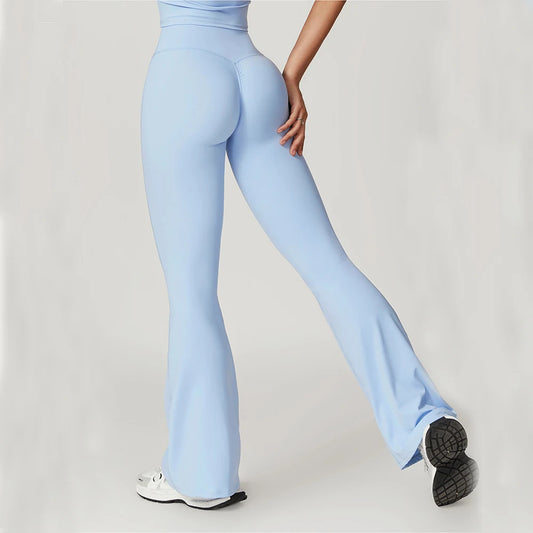 Women Leggings High Waist Flared Pants