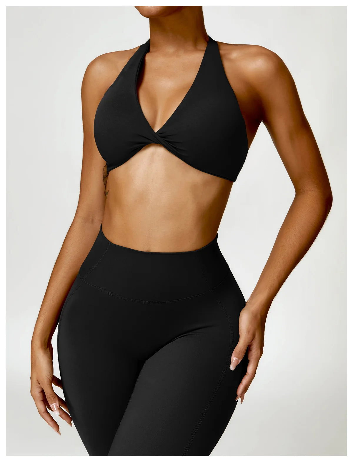Women Sports Bra Halter Push Up