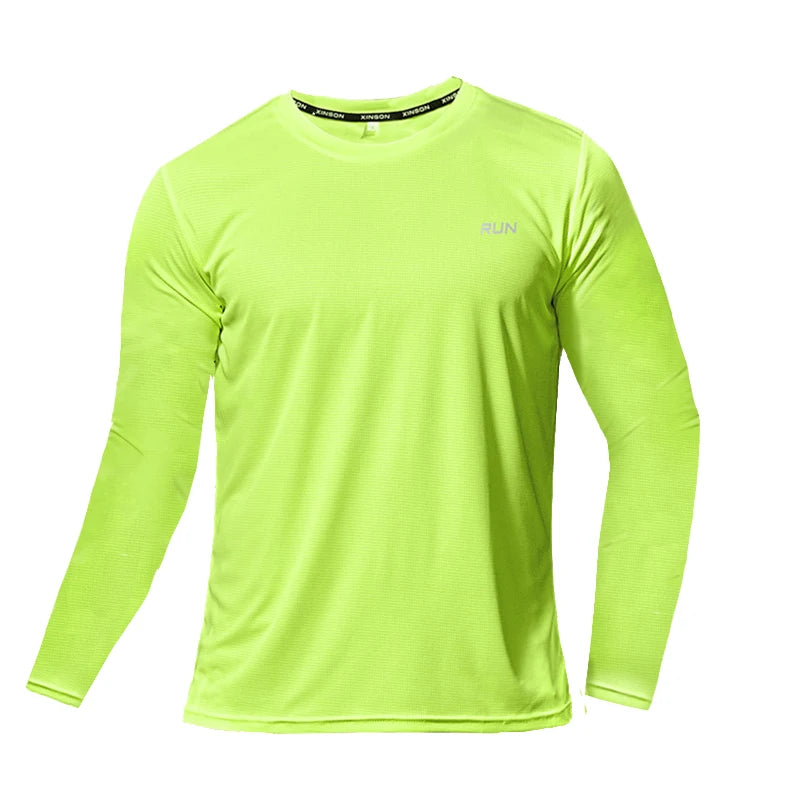 Men Summer Ice Silk Shirt Long Sleeve