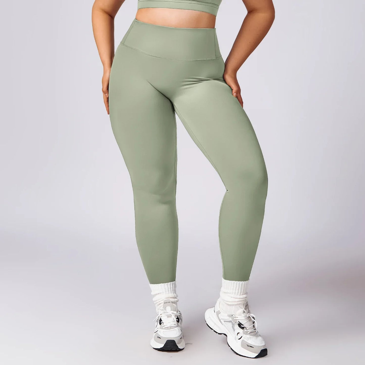Women Yoga Set Plus Size Two Piece