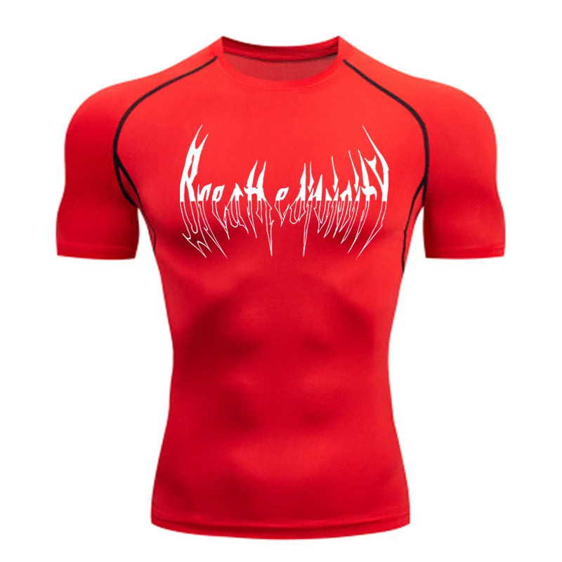 Men Compression Shirt Black Long Sleeve