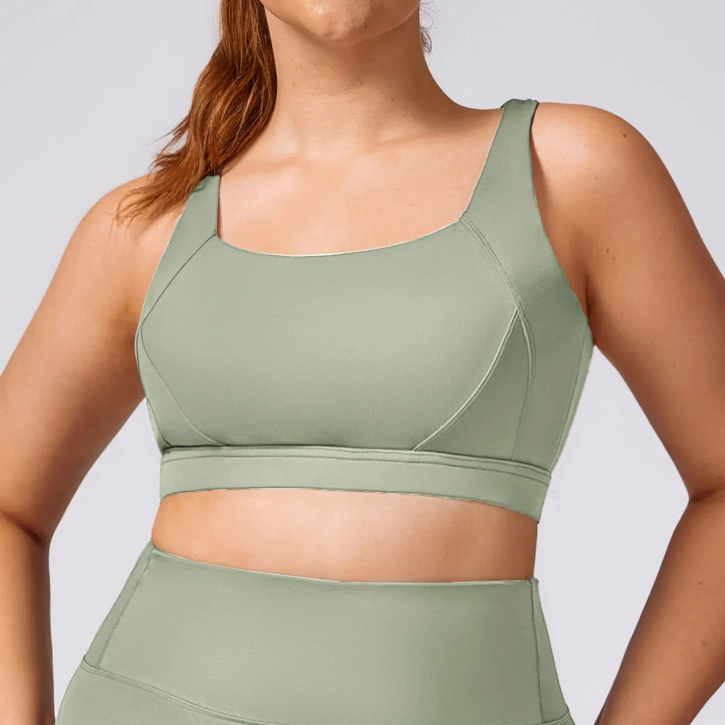 Women Yoga Set Plus Size Two Piece