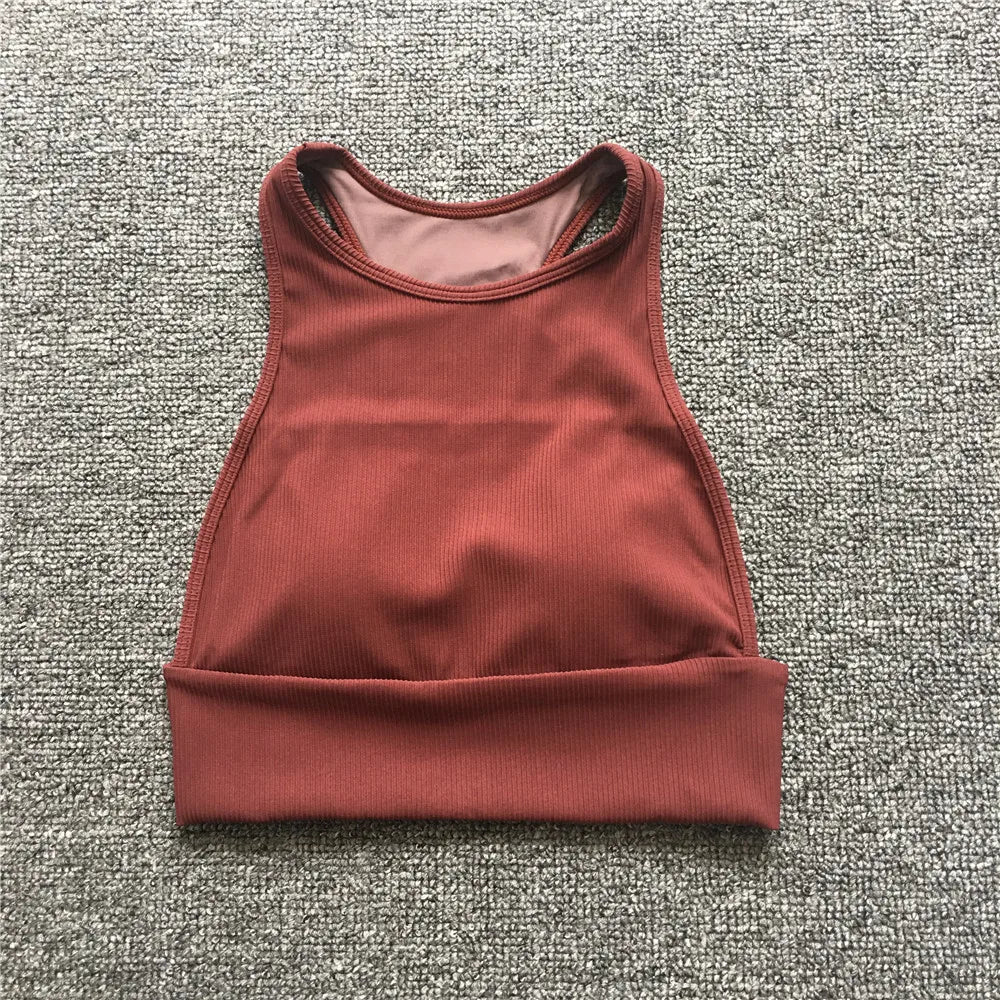 Women Sports Bra Strap Nylon Vest