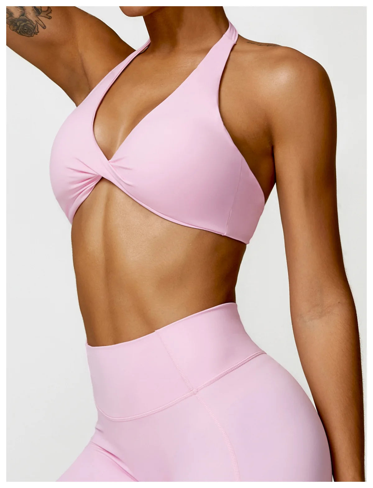 Women Sports Bra Halter Push Up