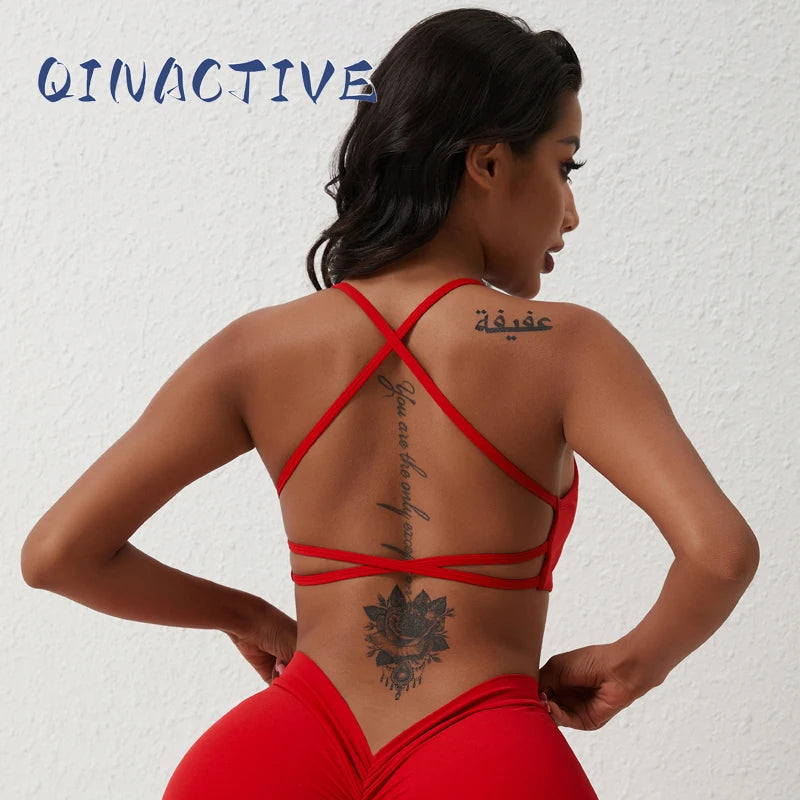 Women Yoga Bra Crop Tank
