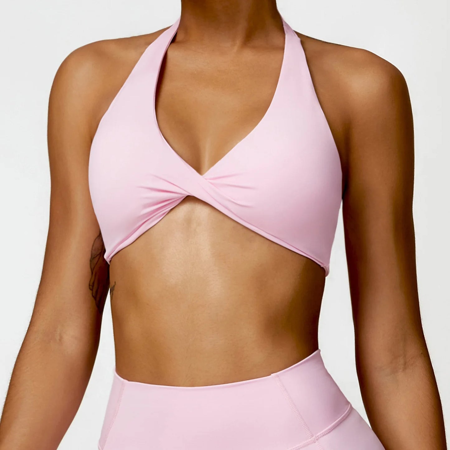 Women Sports Bra Halter Push Up