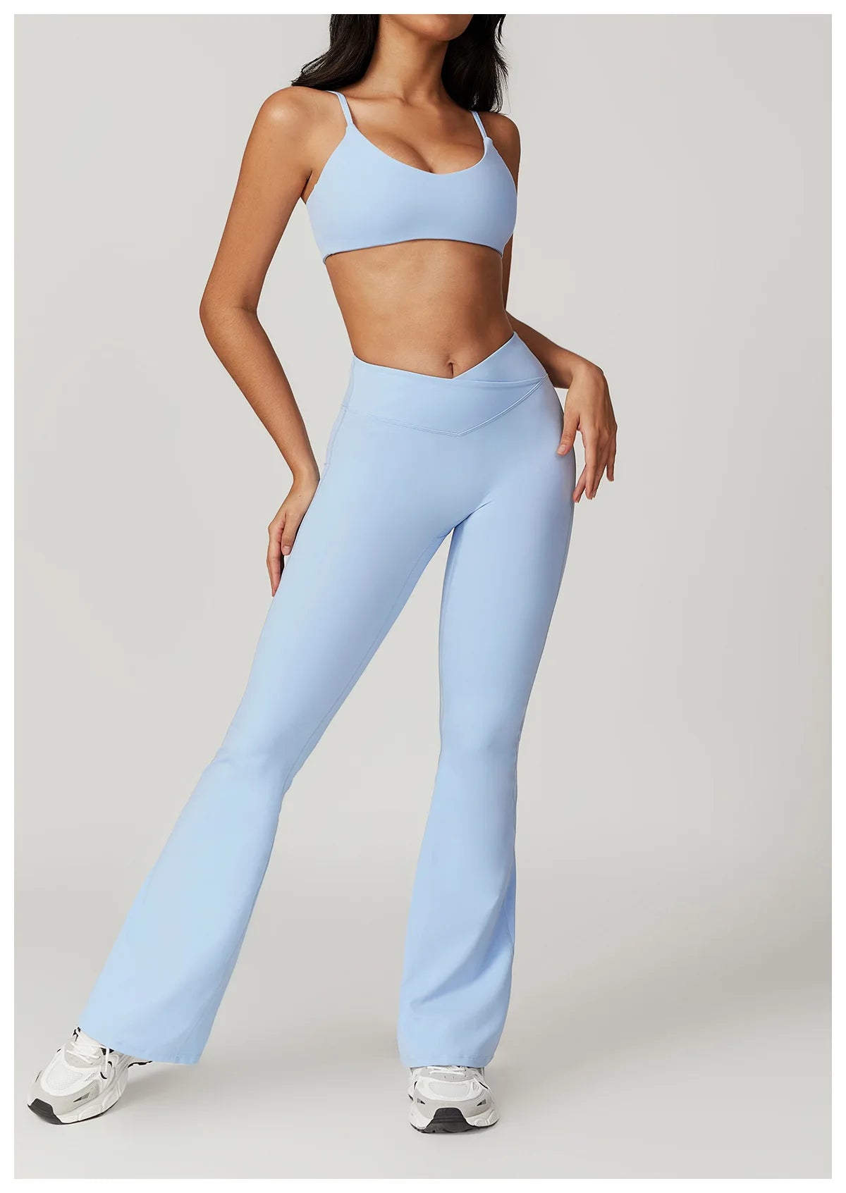Women Leggings High Waist Flared Pants