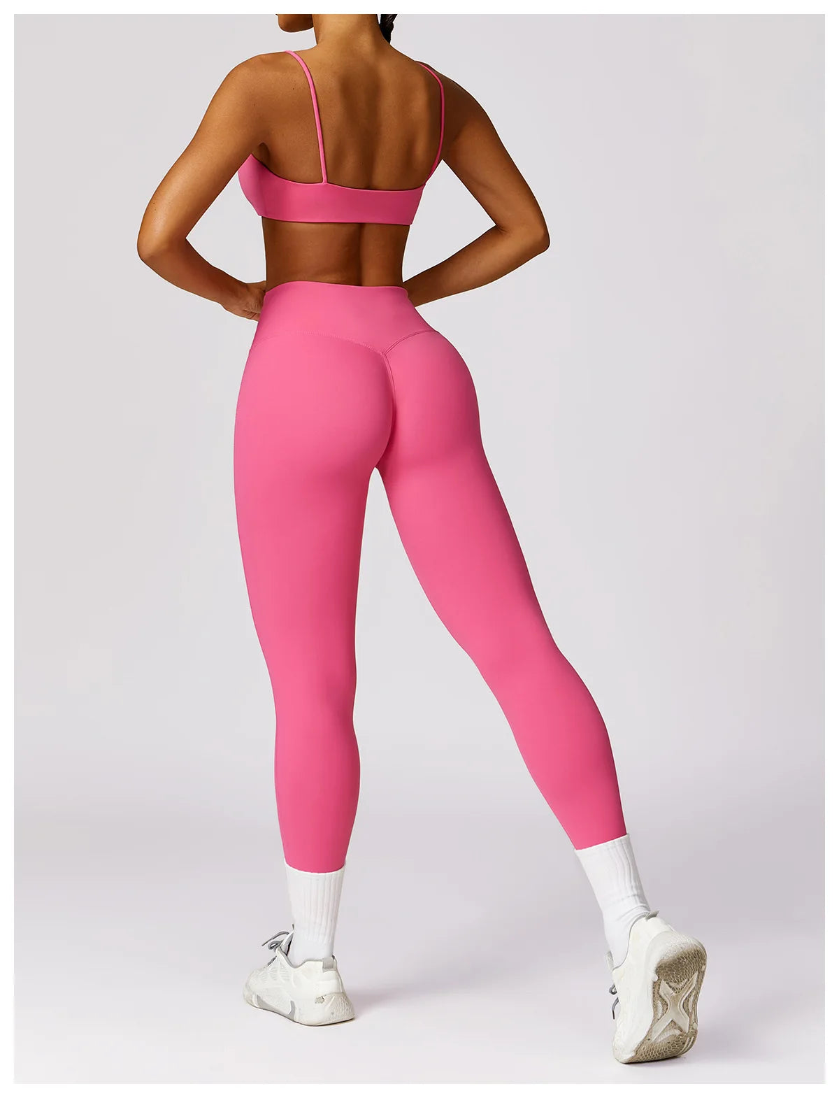 Women Yoga Set Beauty Back Bra Leggings