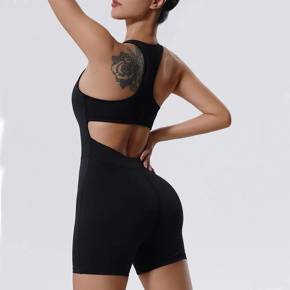 Women Jumpsuit Tracksuit Gym Set