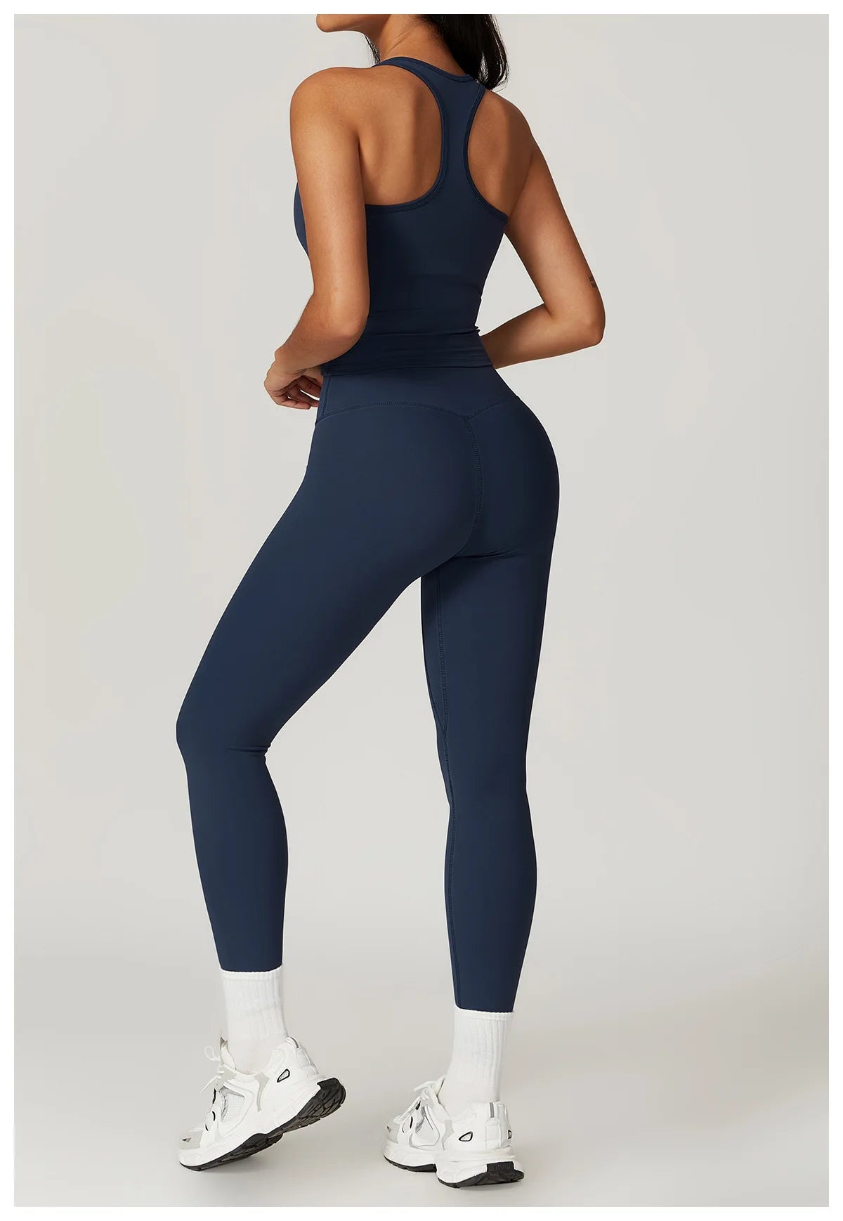 Women Yoga Set Leggings Skirt