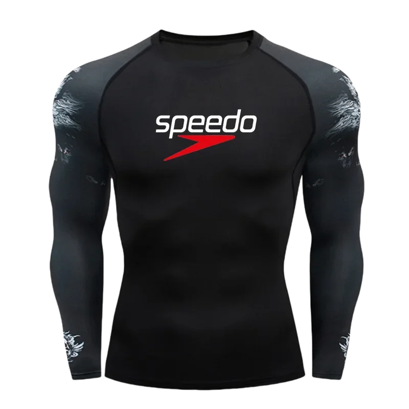 Men Compression Shirt Rashguard