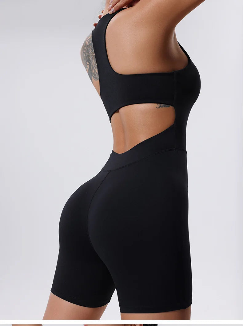 Women Jumpsuit Tracksuit Gym Set