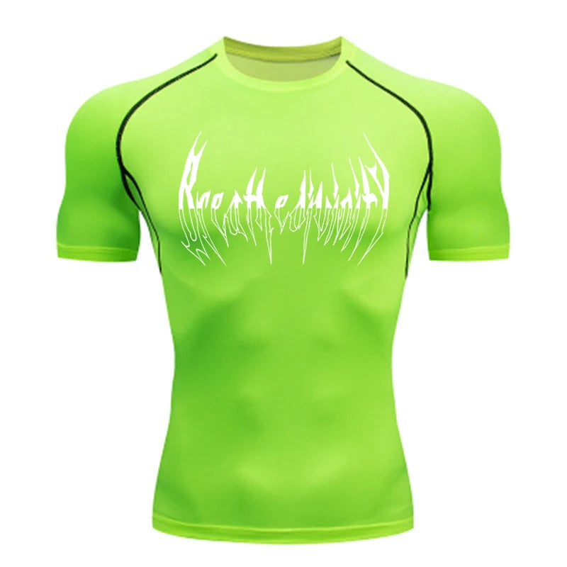 Men Compression Shirt Black Long Sleeve