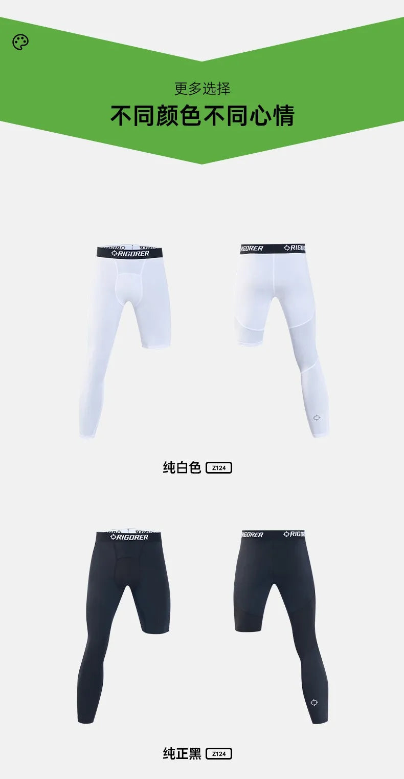 Men Compression Pants Basketball Training