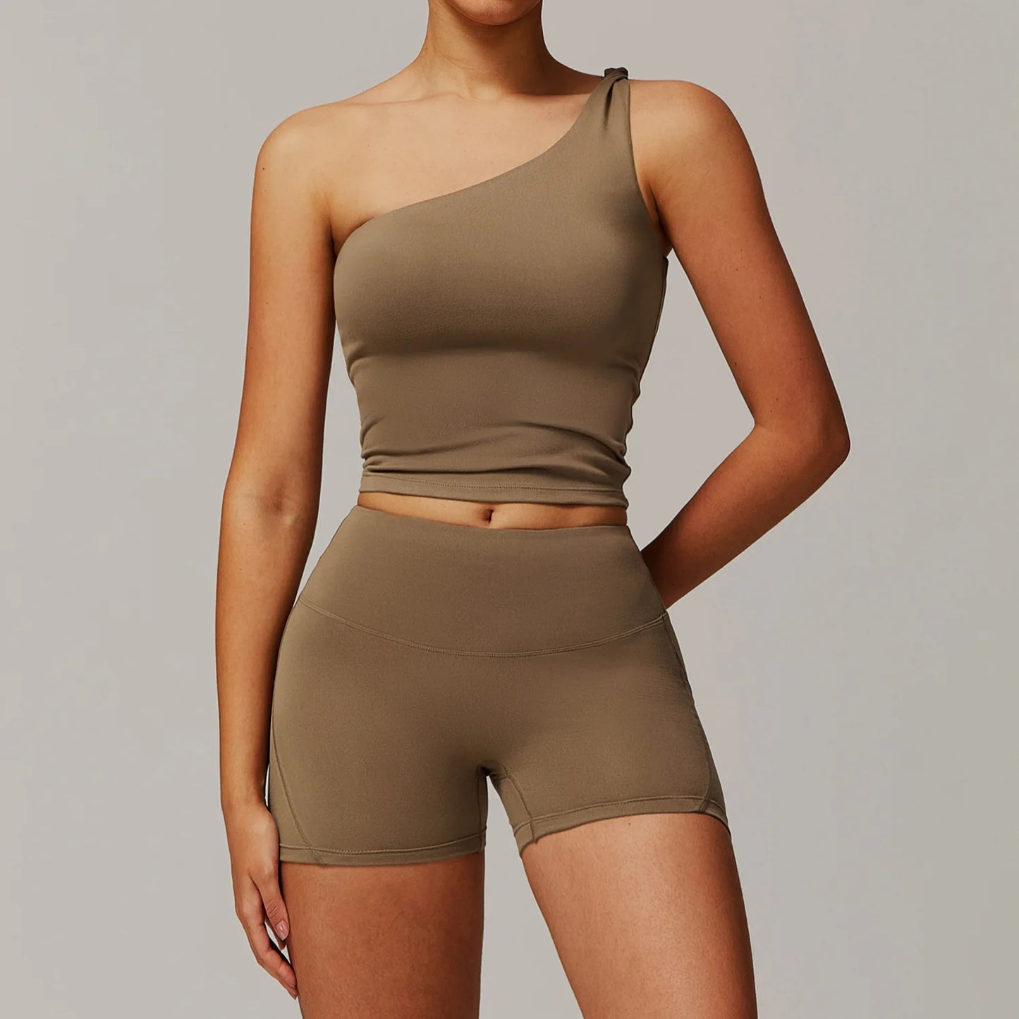 Women Yoga Set Long Sleeve Bell Pants