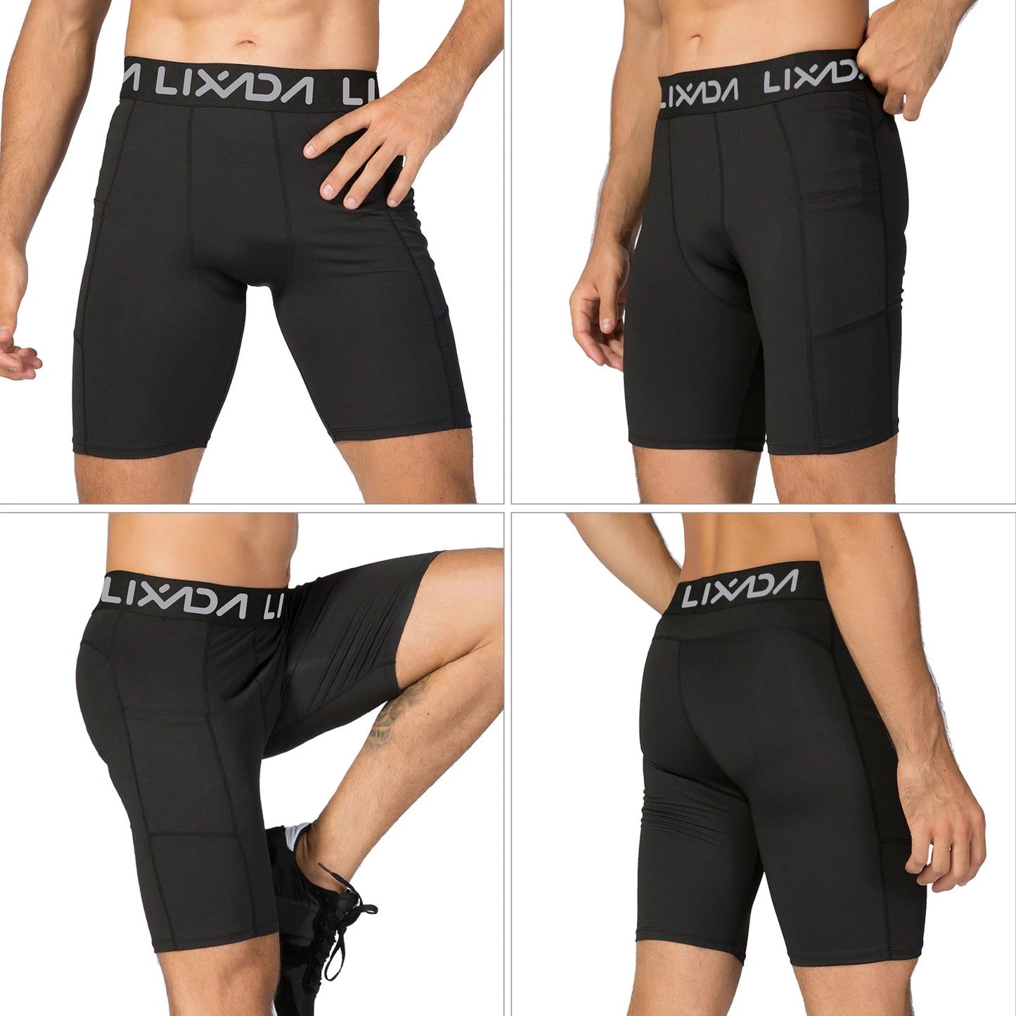 Men Sports Shorts Workout 3 Pack