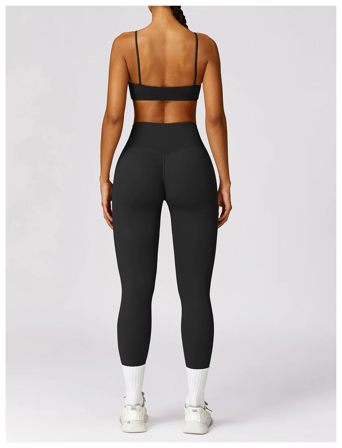 Women Yoga Set Beauty Back Bra Leggings