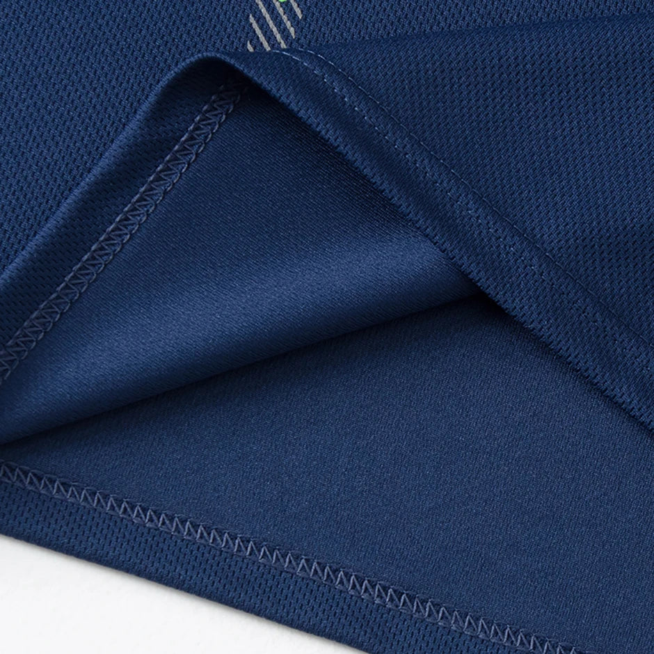 Men Sports Set Mesh Shirt Shorts