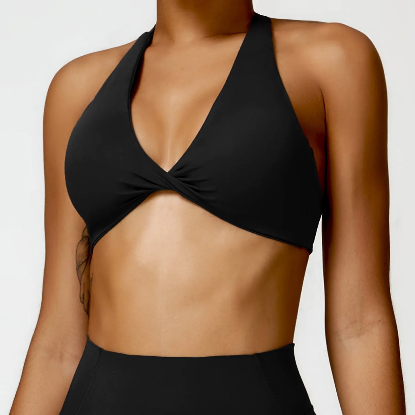 Women Sports Bra Halter Push Up
